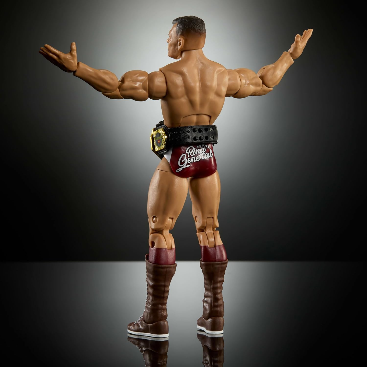 Mattel WWE Elite Action Figure & Accessories, Series #121, 6-inch Collectible Gunther with 25 Articulation Points & Swappable Hands