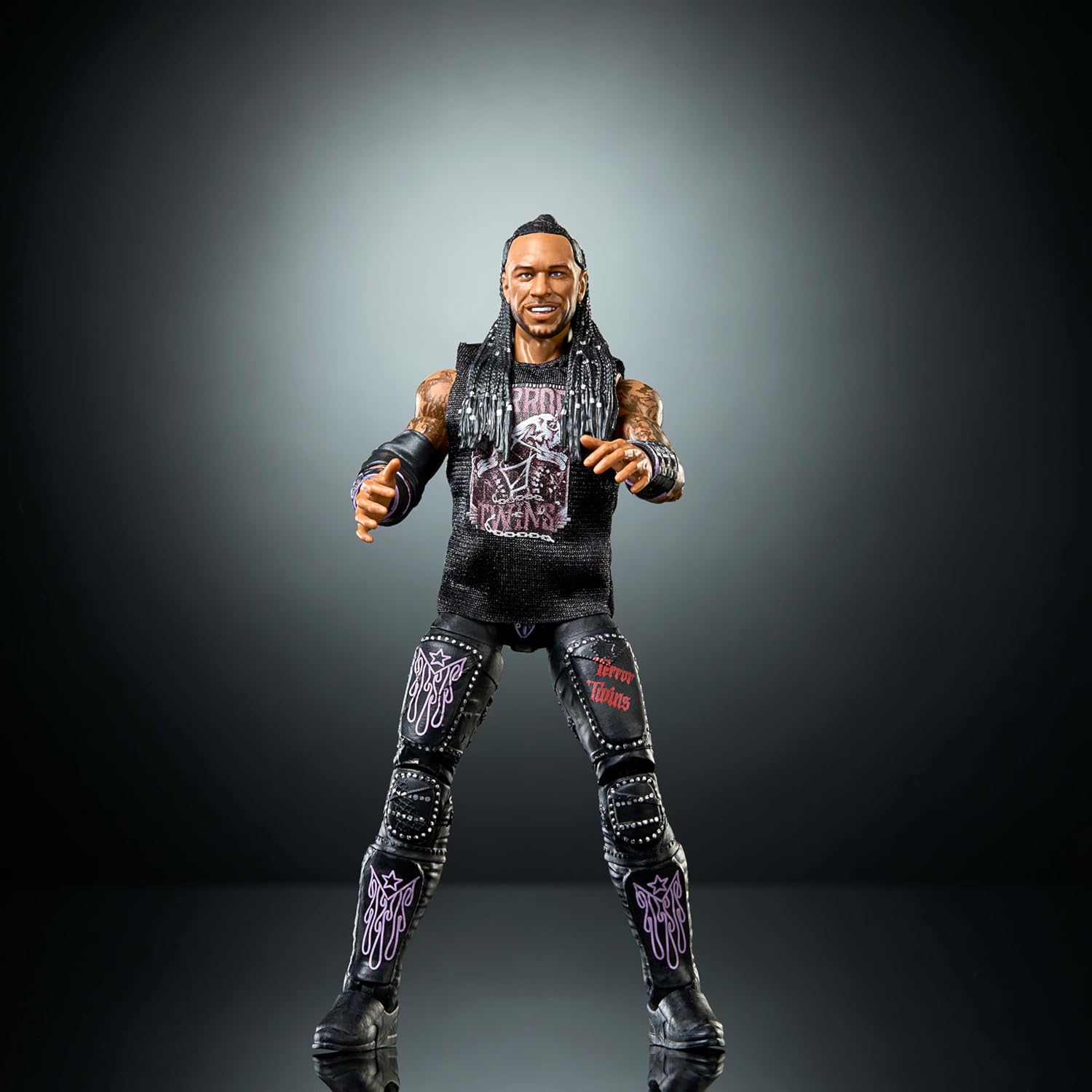 Mattel WWE Elite Action Figure & Accessories, Series #122 Set, 6-inch Collectible Damian Priest with 25 Articulation Points & Swappable Hands