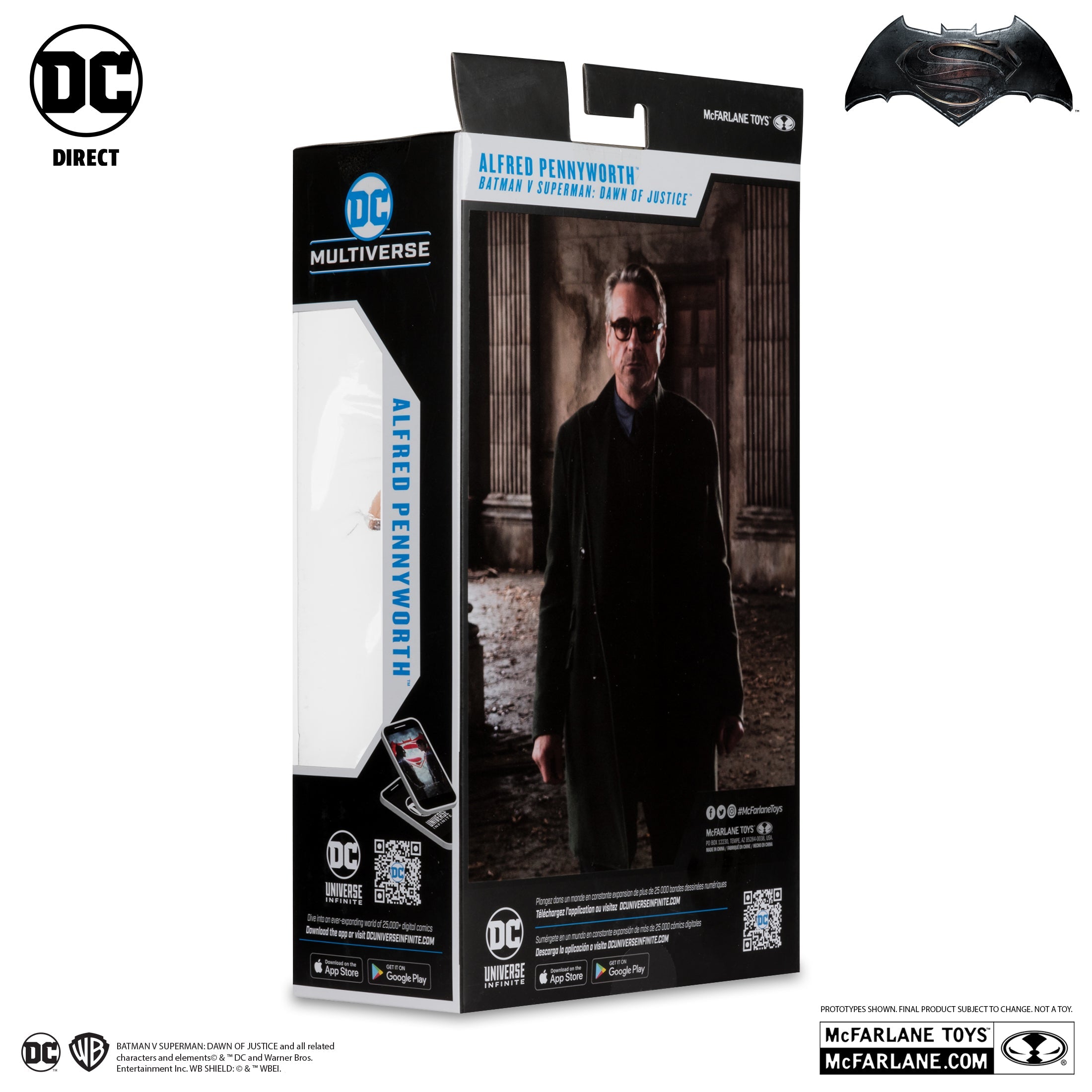 McFarlane Toys - DC Multiverse Alfred Pennyworth (Batman v Superman: Dawn of Justice) 7in Action Figure