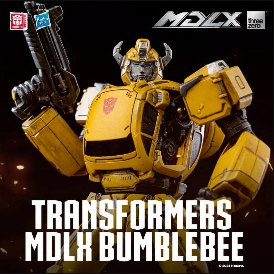 ThreeZero Transformers: MDLX Bumblebee Collectible Figure,Multicolor