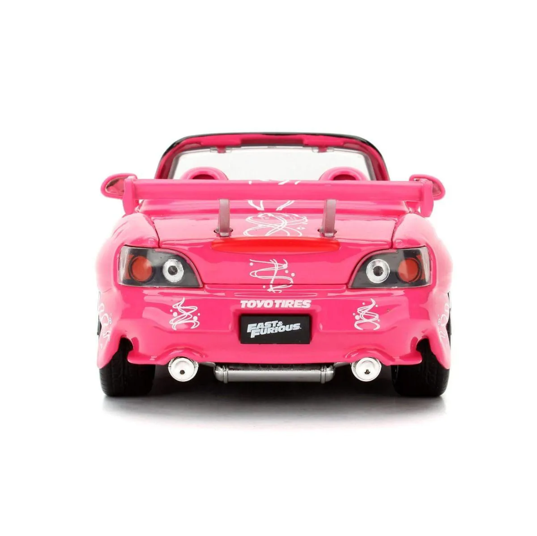 Jada Toys Suki'S 2001 Honda S2000 - 2 Fast 2 Furious 1:24 Diecast Model, Multi-colored, Yes (97604)