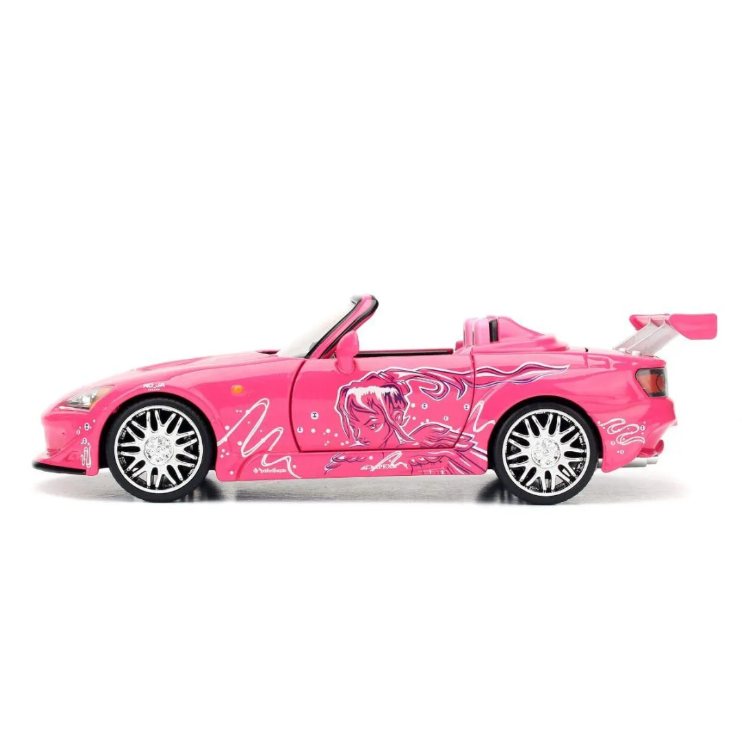 Jada Toys Suki'S 2001 Honda S2000 - 2 Fast 2 Furious 1:24 Diecast Model, Multi-colored, Yes (97604)
