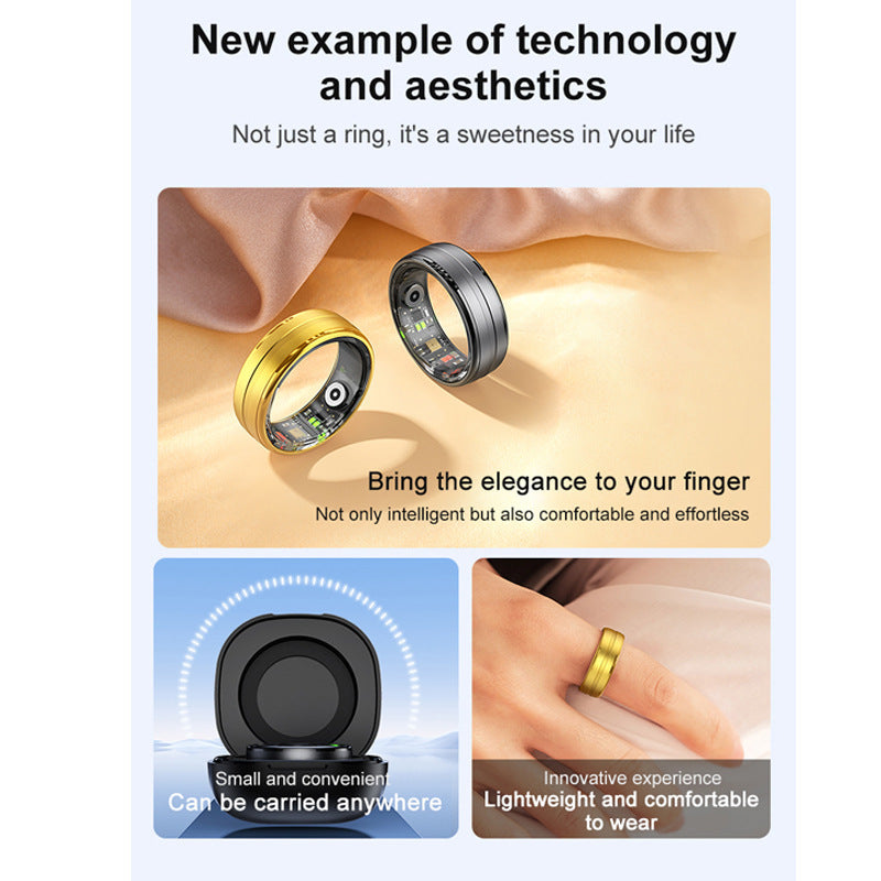 New Healthy Heart Rate Blood Oxygen Sleep Monitoring Endurance R6 Smart Ring