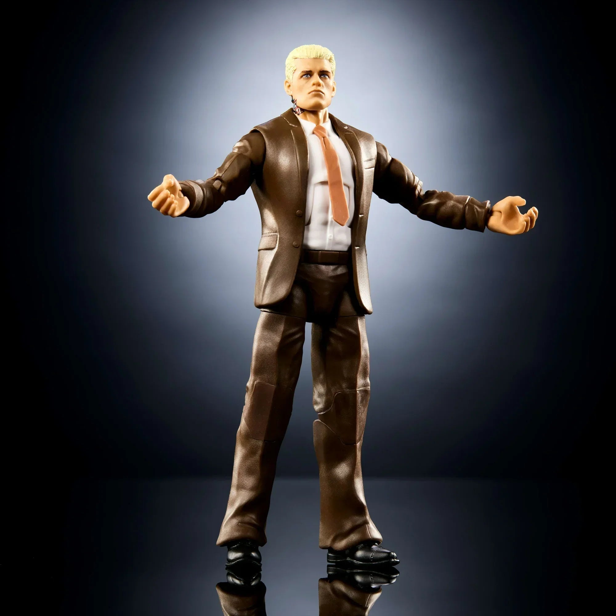 Mattel WWE Elite Action Figure & Accessories, Series #120, 6-inch Collectible Cody Rhodes with 25 Articulation Points & Swappable Hands
