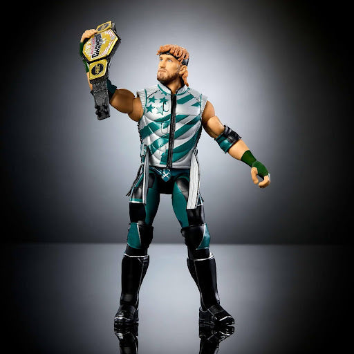 Mattel WWE Ultimate Edition Action Figure & Accessories Set, Logan Paul 6-inch Collectible with Swappable Heads & Hands, 30 Articulation Points
